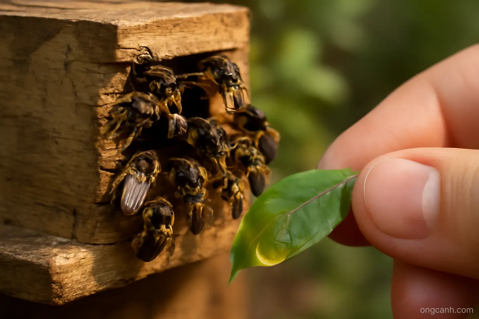 Ong dú nhai xác: dấu hiệu đói và cách hỗ trợ đàn